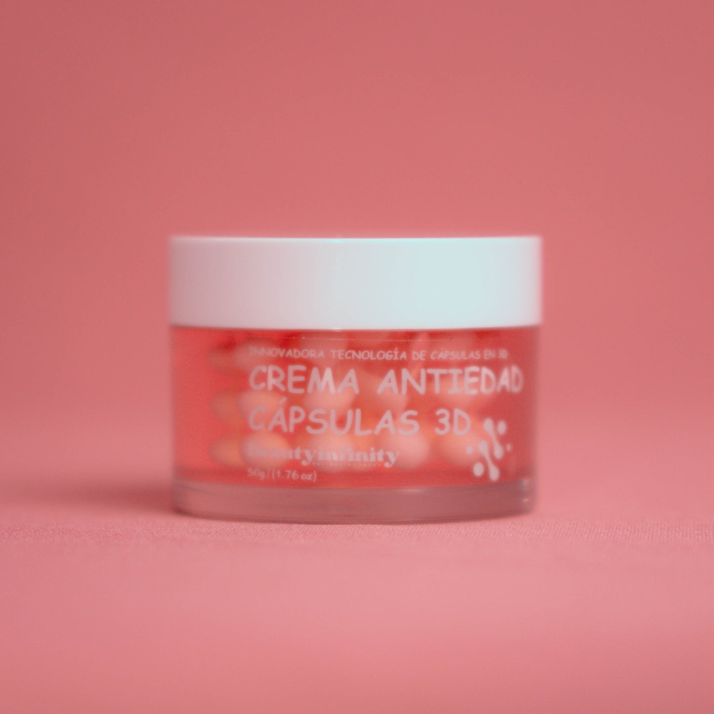 CREMA COREANA ANTIEDAD CAPSULAS 3D + VIT C + ACIDO HIALURONICO