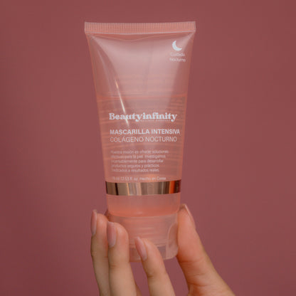 Gel Mascarilla Hidratante Antiarrugas de Colágeno de Noche - Tubo 75ml